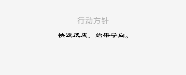 行動(dòng)方針